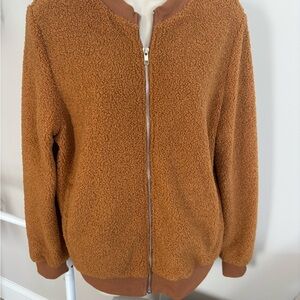 Women's Teddy Jacket in Brown